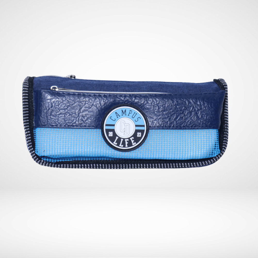 PENCIL POUCH LEATHER THEME CAMPUS LIFE 8038