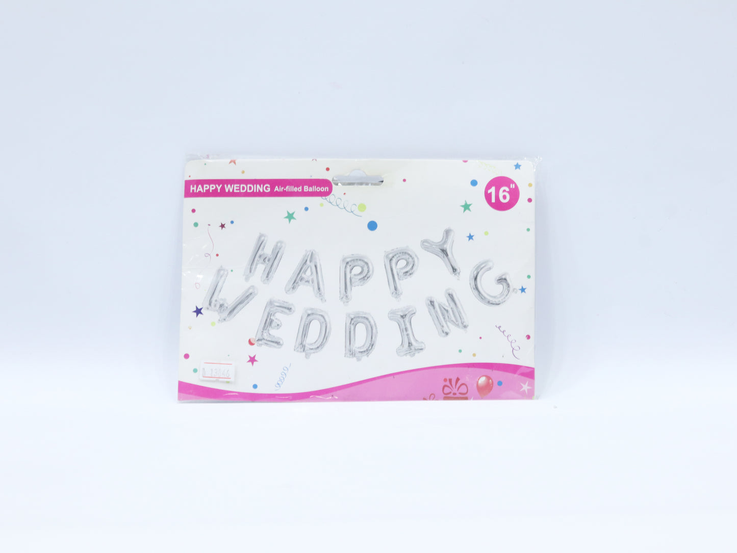 16 INCH LETTER FOIL BALLOON HAPPY WEDDING