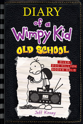 DIARY OF A WIMPY KID OLD SCHOOL HARD BINDING BY JEFF KINNEY