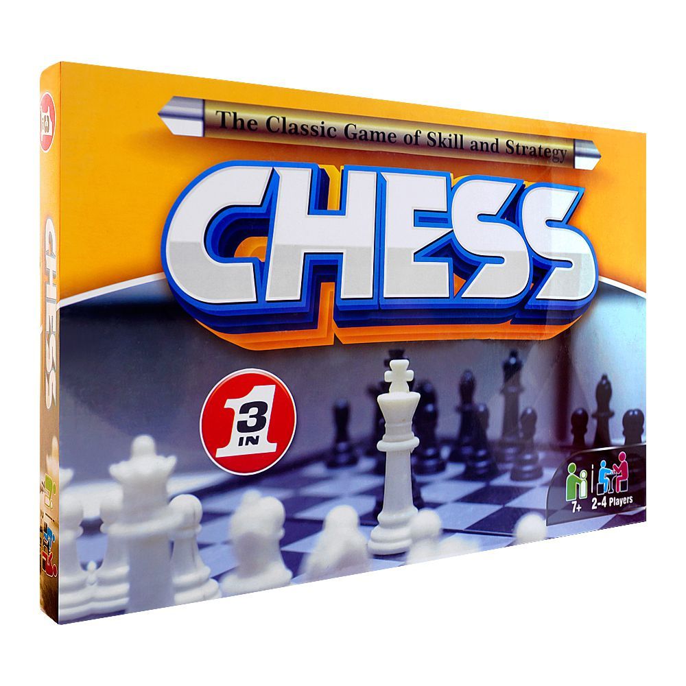 3-IN-1 ORDINARY CHESS & LUDO