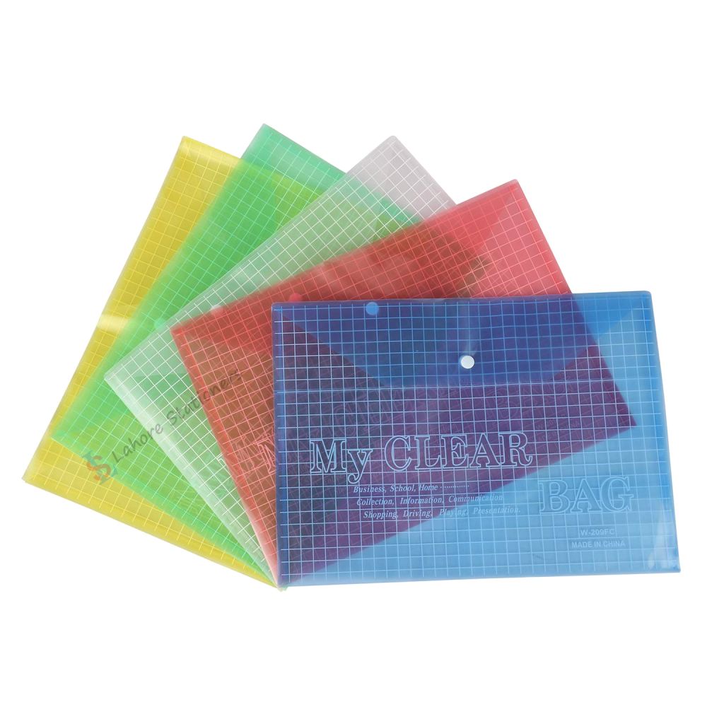 MY CLEAR BAG (PACK OF 5)