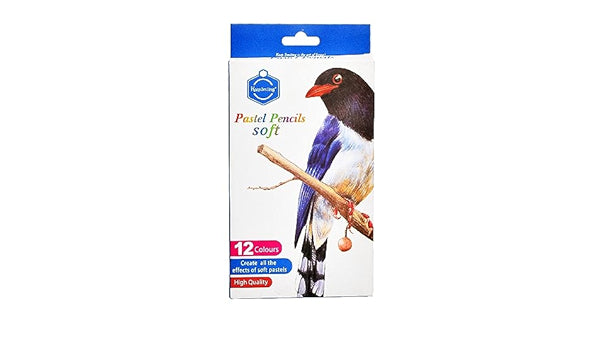 KEEPSMILING PASTEL PENCILS SOFT 12 COLOURS
