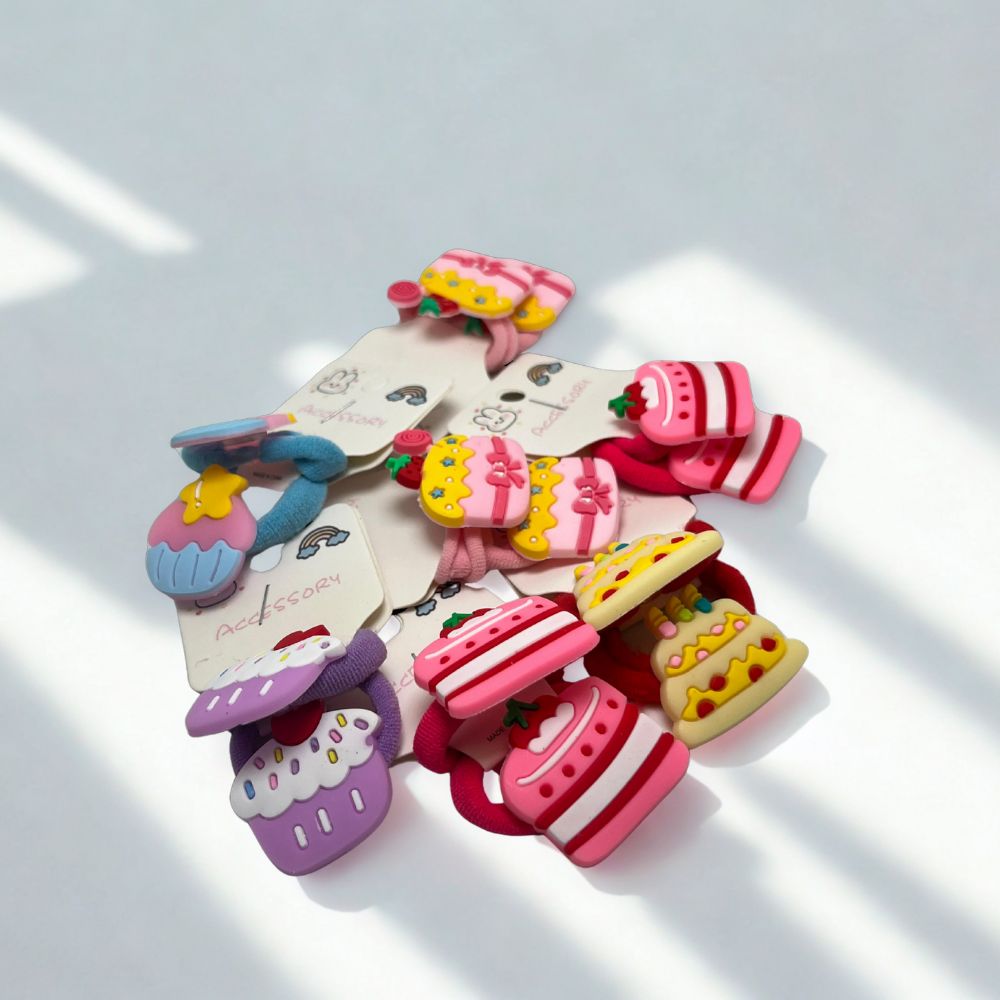 Cute Girl Hair Bands Pack of 10 Pairs