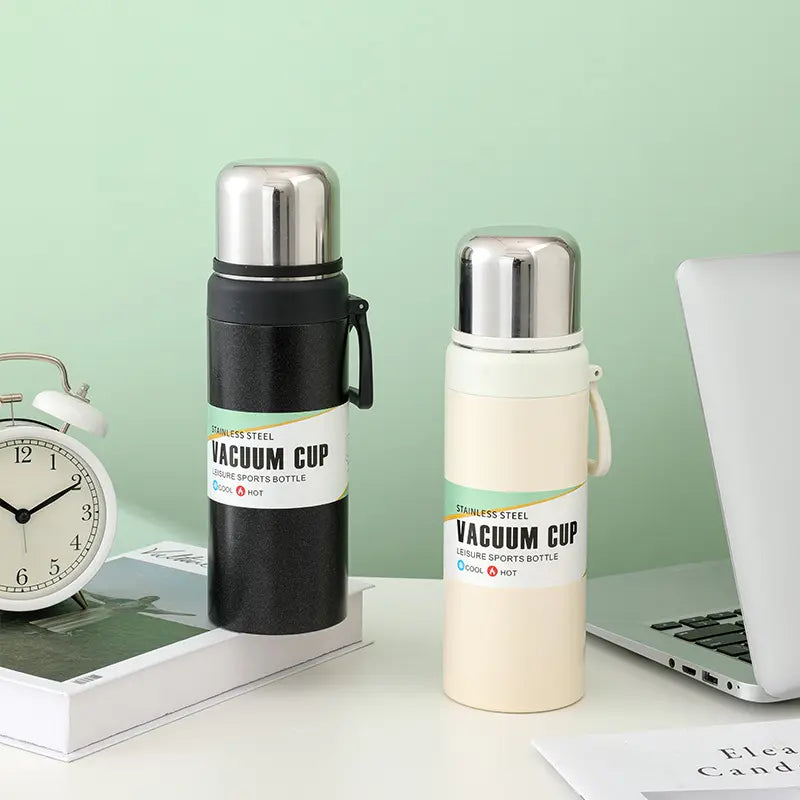 WATER BOTTLE VACUUM CUP STAINLESS STEEL 700ML WB-8166