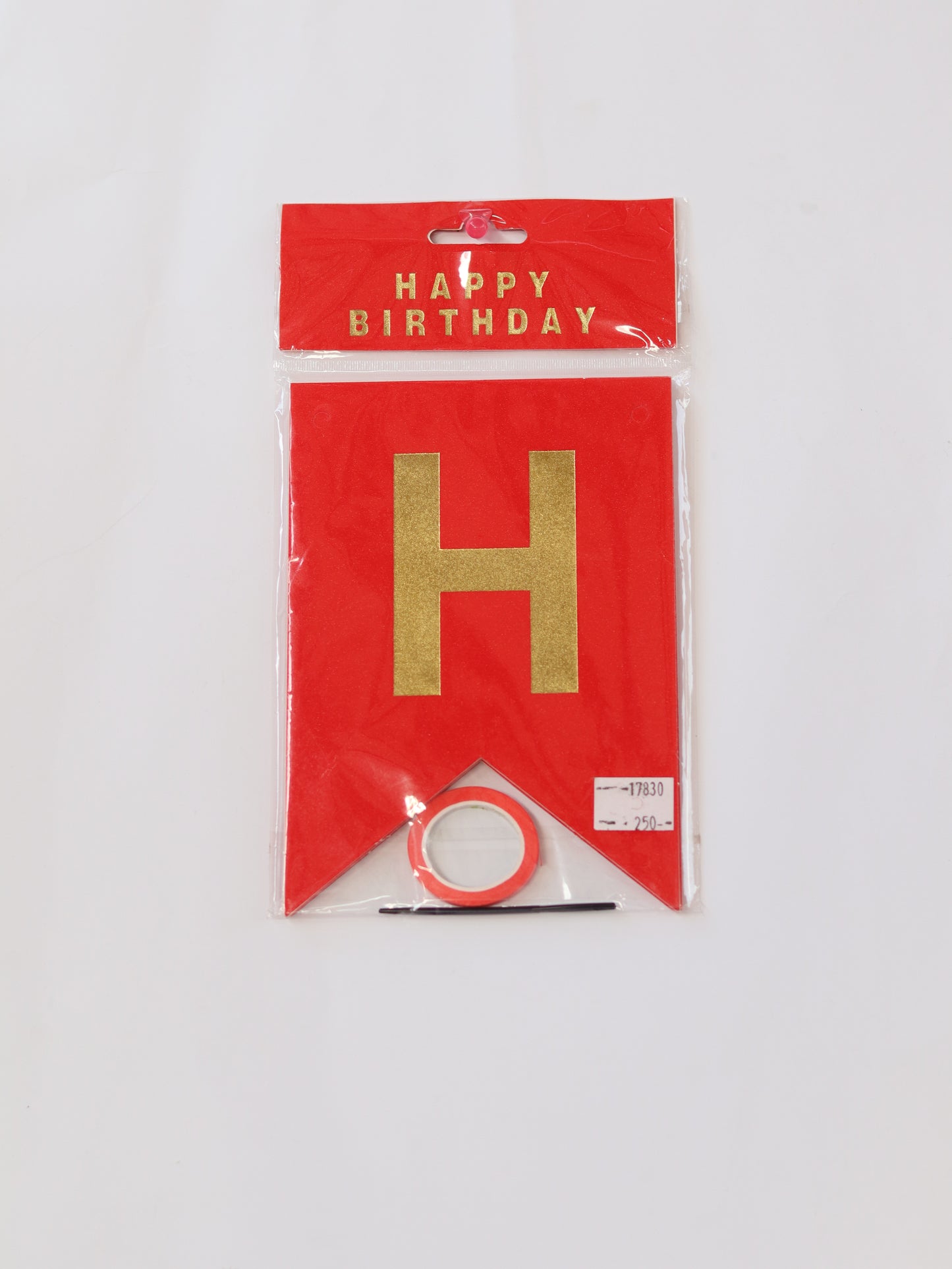 HAPPY BIRTHDAY BANNER CARD