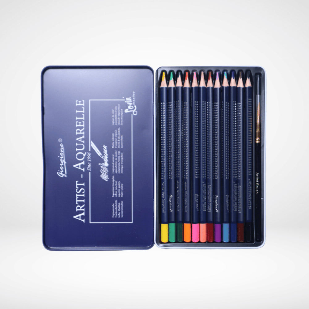 GIORGIONE ARTIST AQUARELLE 12 COLORS G-SR12