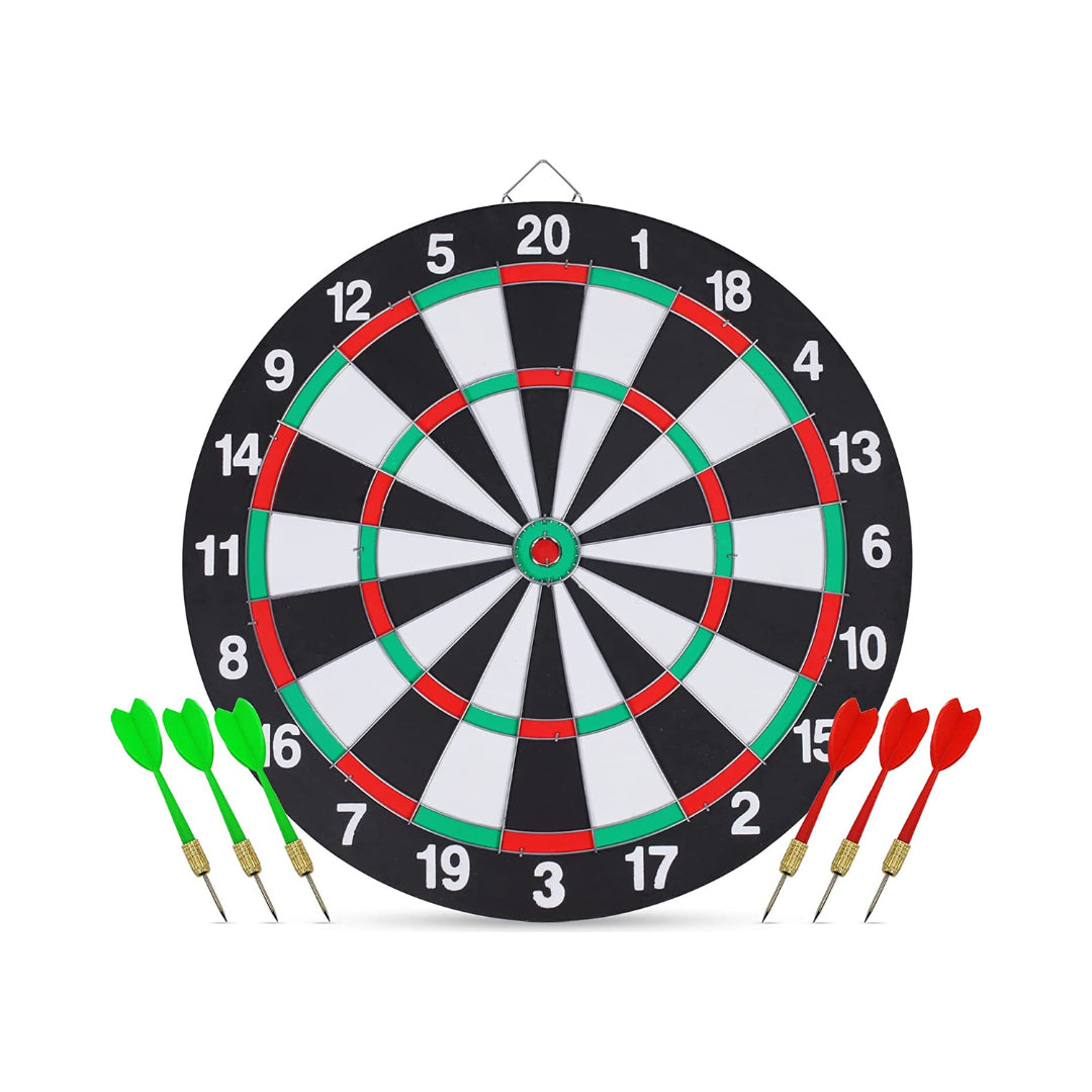 DART BOARD MEDIUM WITH DARTS 1501