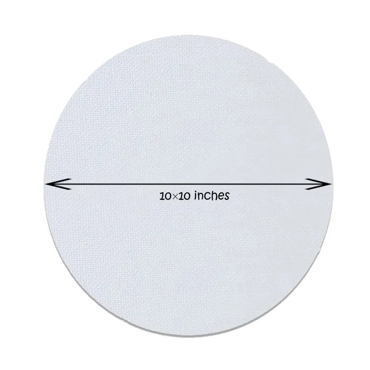 CANVAS BOARD SIMPLE ROUND 10"