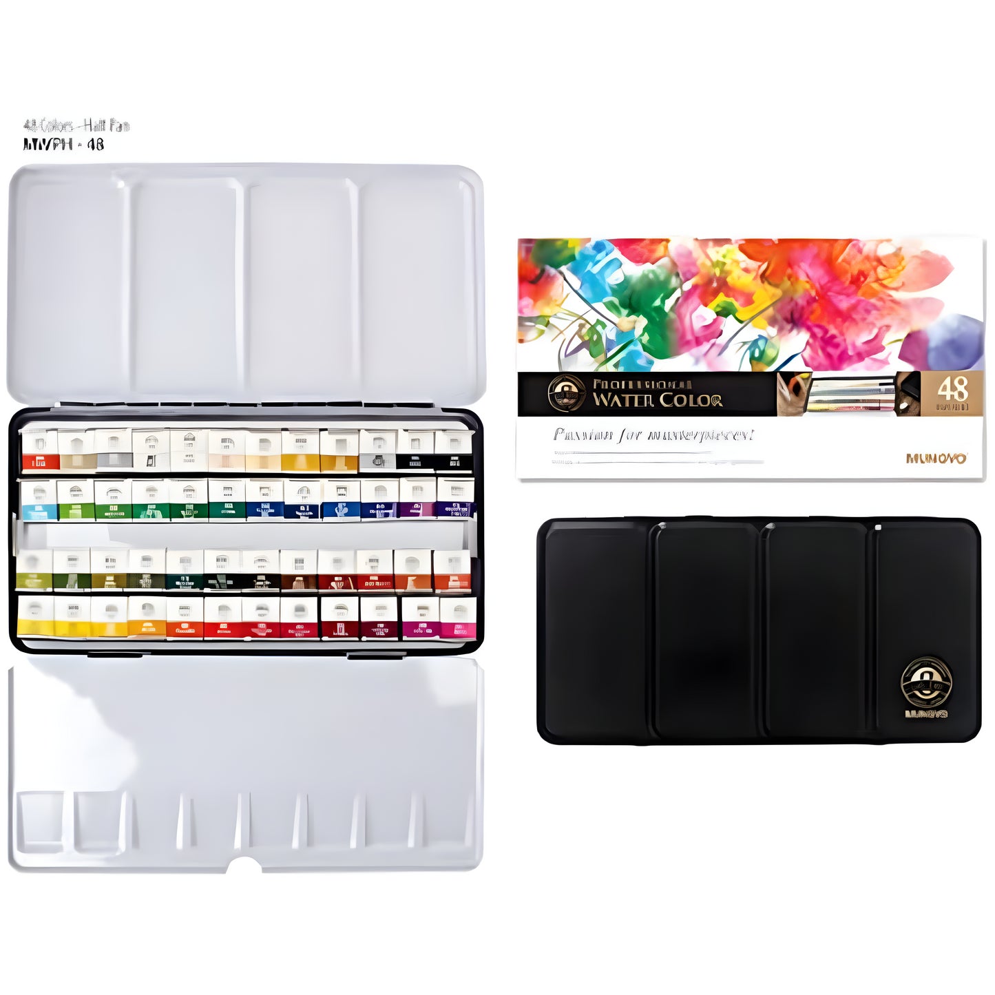 MUNGYO PROFESSIONAL WATER COLOR 48PCS