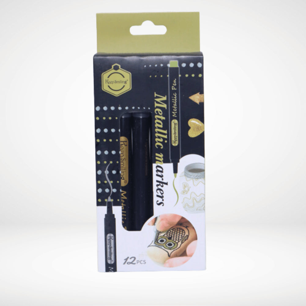 KEEPSMILING METALLIC MARKER SILVER 1001