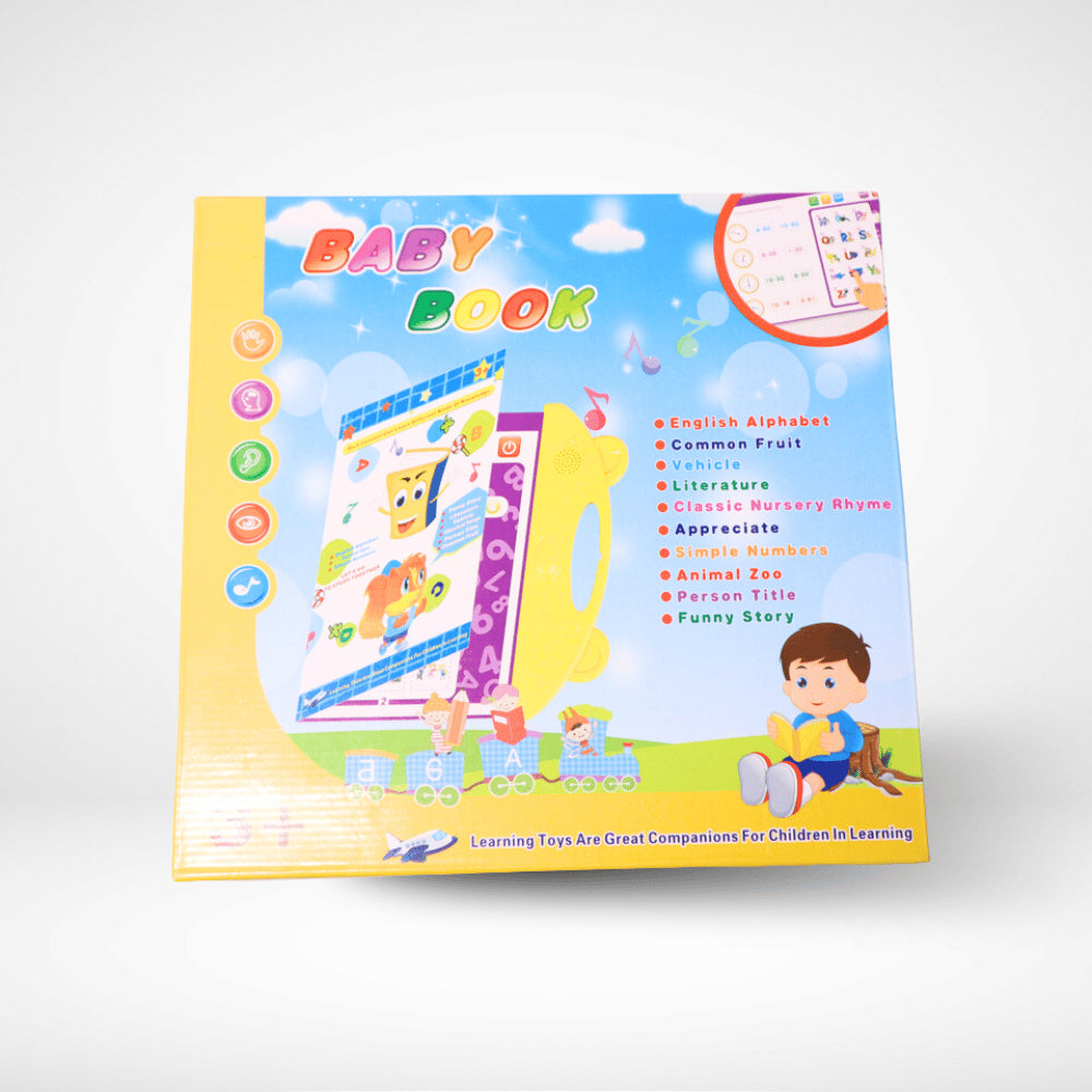 BABY ELECTRONIC LEARNING ACTIVITY BOOK WITH SOUND