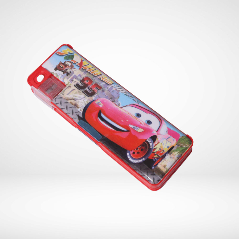 MAGNETIC GEOMETRY BOX DOUBLE SIDED MCQUEEN CARS 588-192