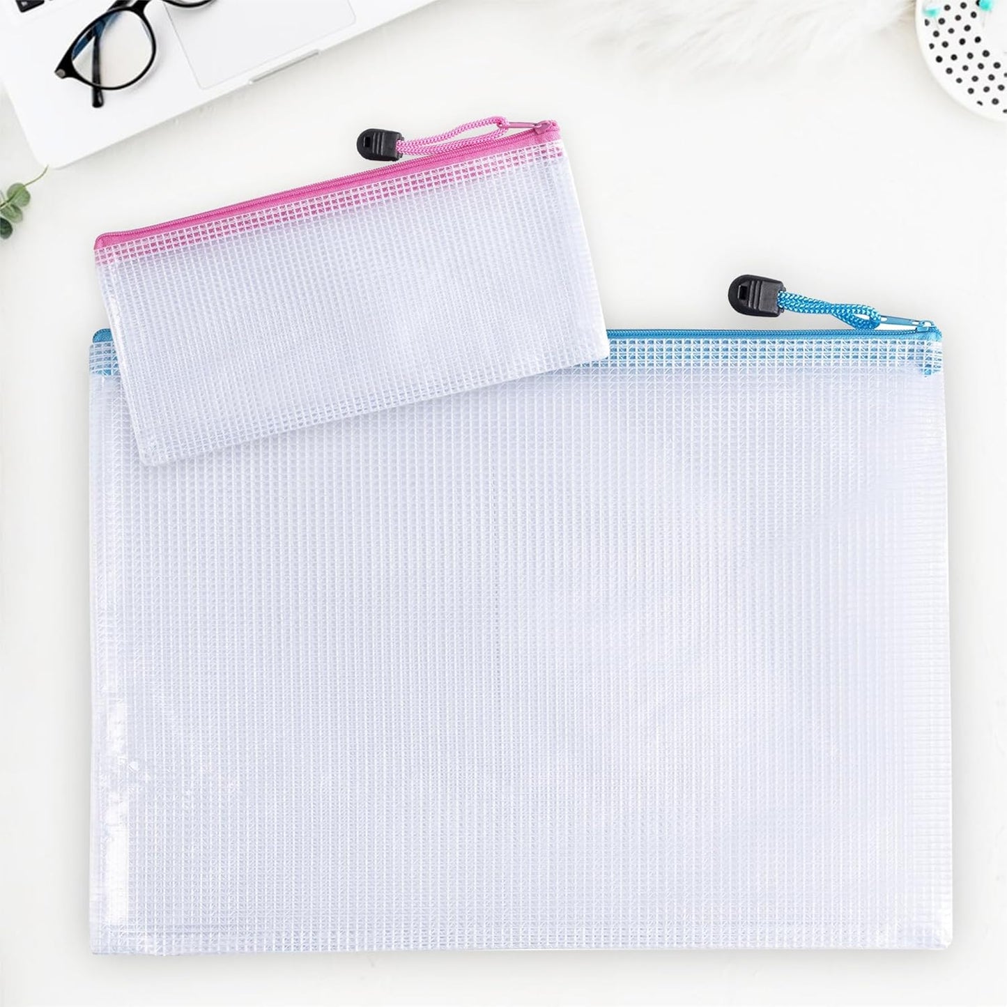 KINARY MESH ZIPPER POUCH A6 FB8045
