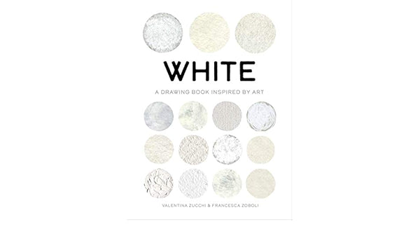 WHITE A DRAWING BOOK INSPIRED BY ART