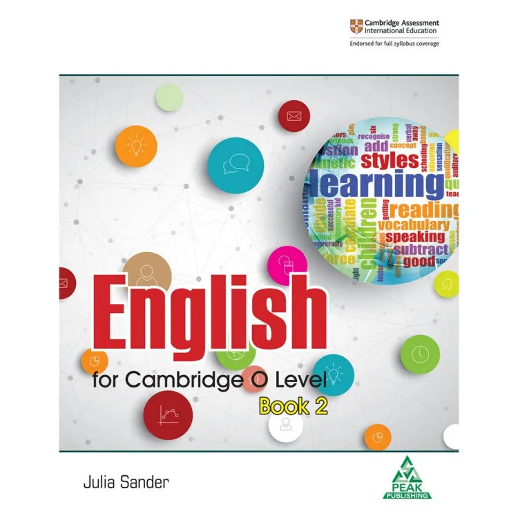 ENGLISH FOR CAMBRIDGE O LEVEL BOOK 2 BY JULIA SANDER