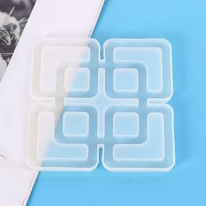 RESIN ART SILICON MOULD TRAY9 CK50-60-585
