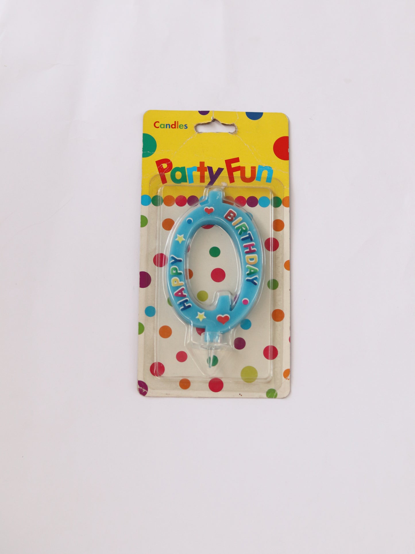 DIGIT BIRTHDAY CANDLES PARTY FUN (O-9)