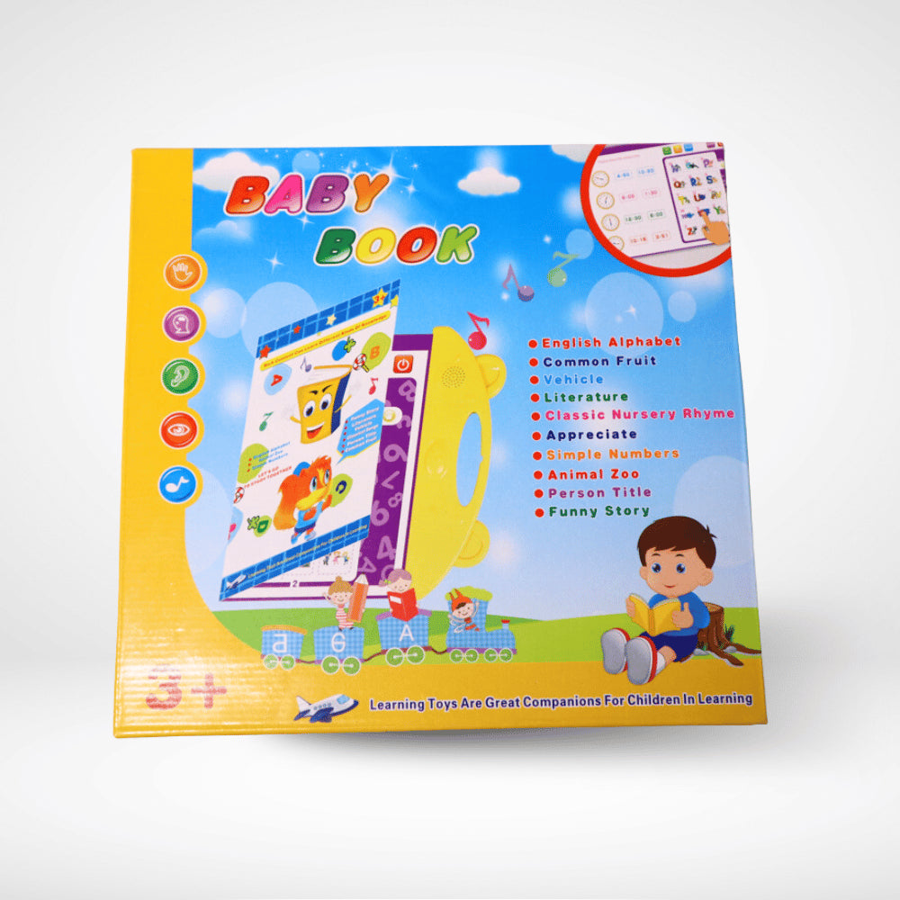 BABY ELECTRONIC LEARNING ACTIVITY BOOK WITH SOUND