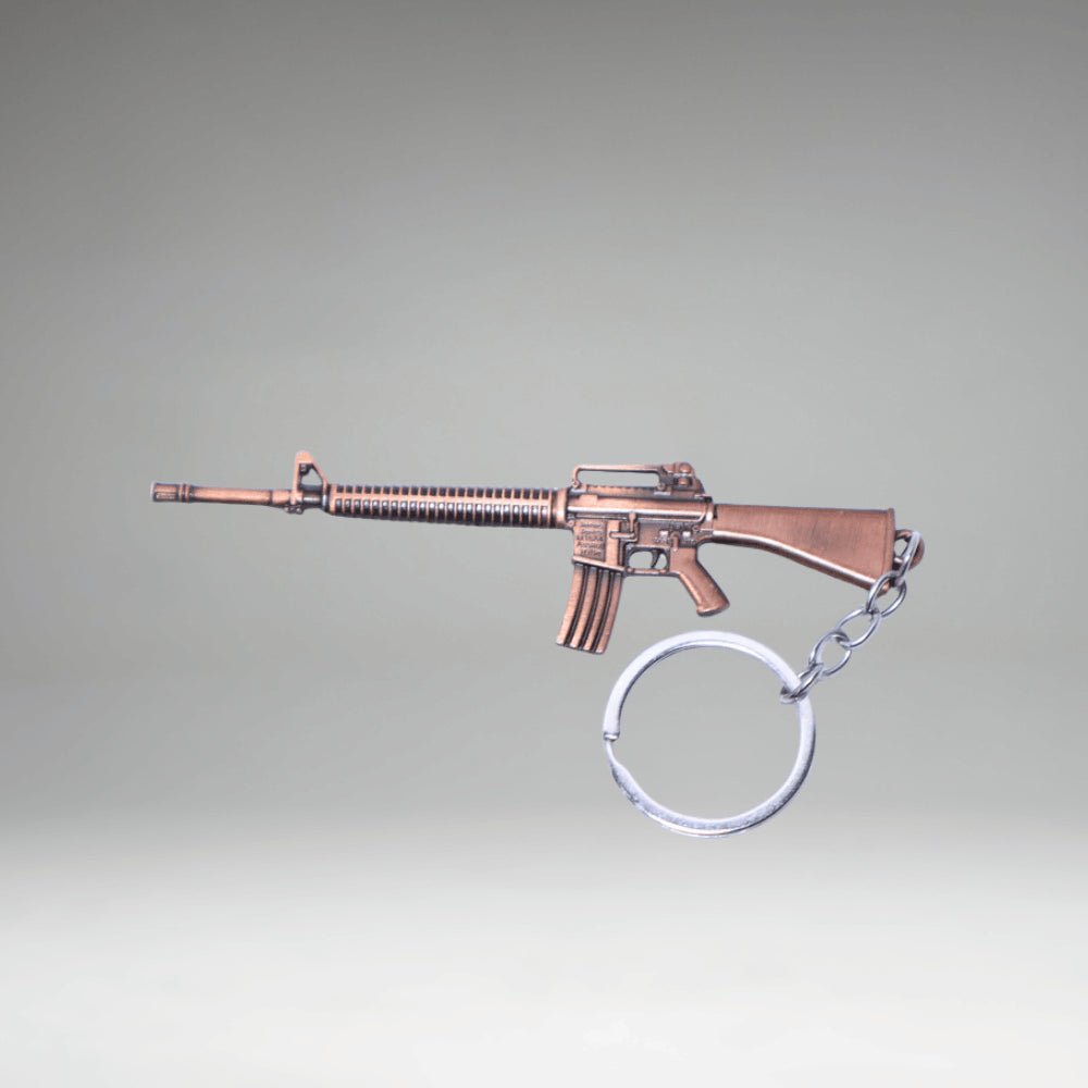 METAL ASSAULT RIFLES KEY CHAIN