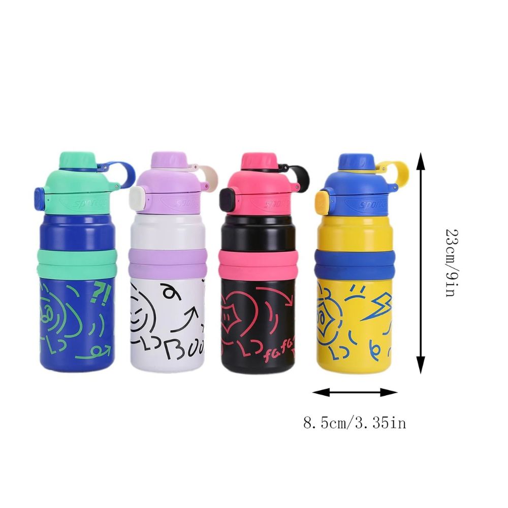 LOTSO WATER BOTTLE 600ML WB-0850