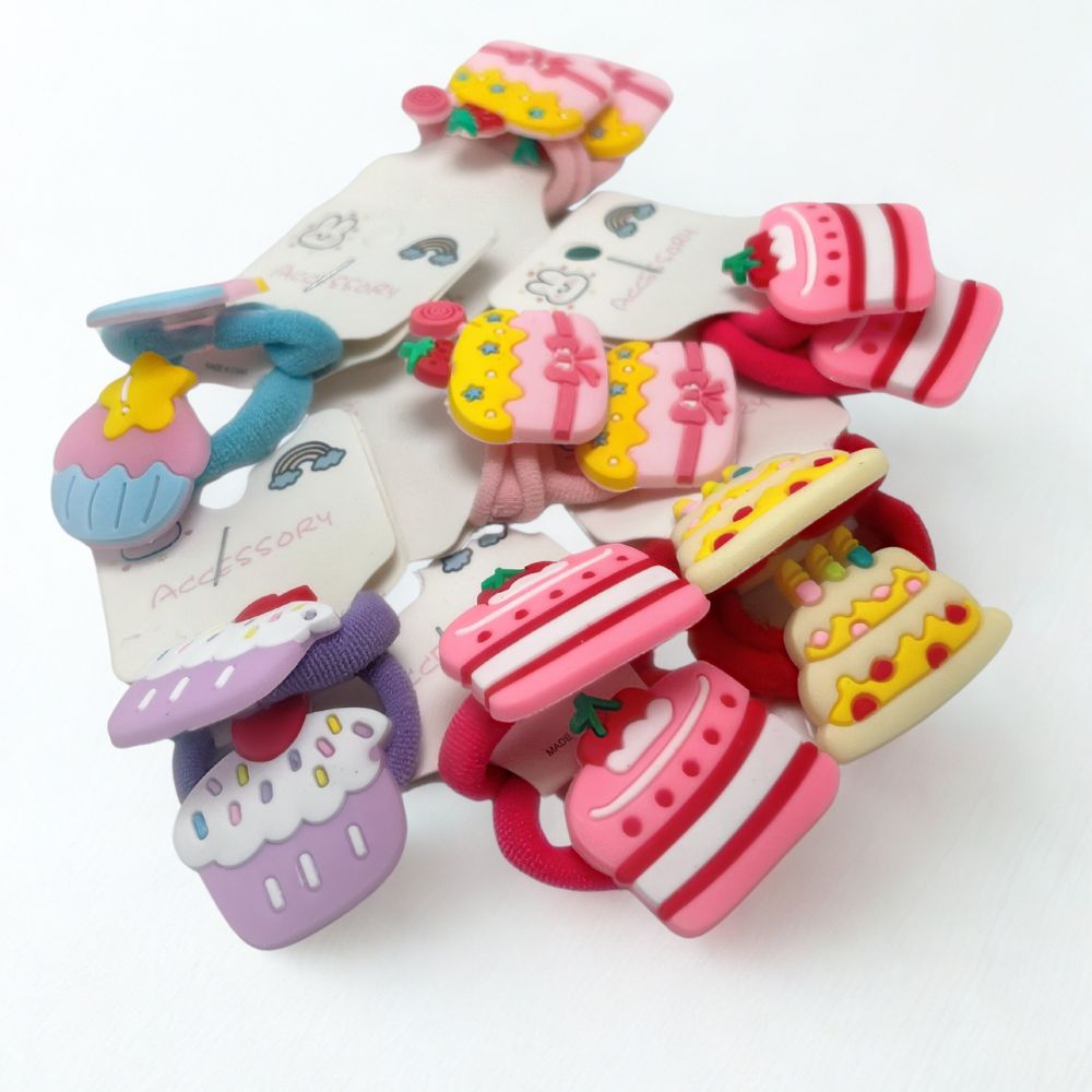 Cute Girl Hair Bands Pack of 10 Pairs