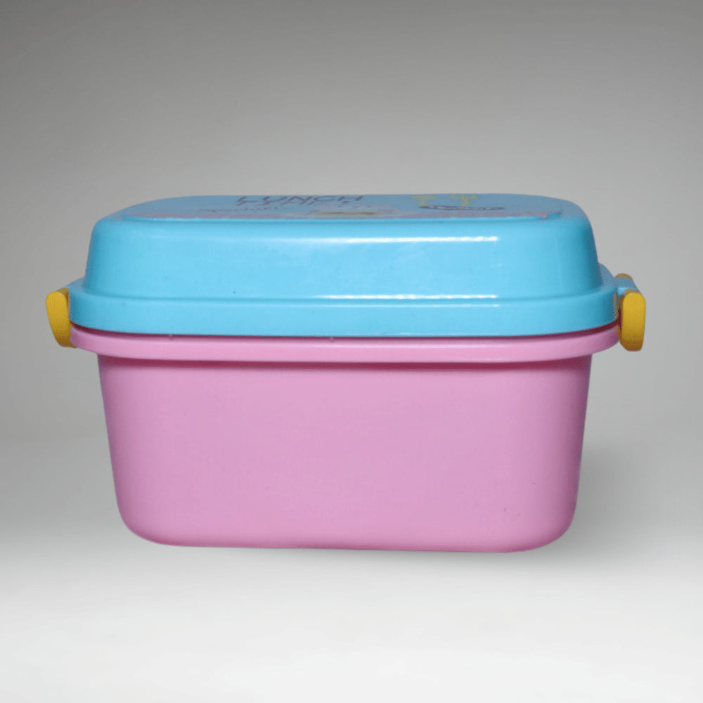 LUNCH BOX 2 PARTITIONS WITH SPOON AND FORK