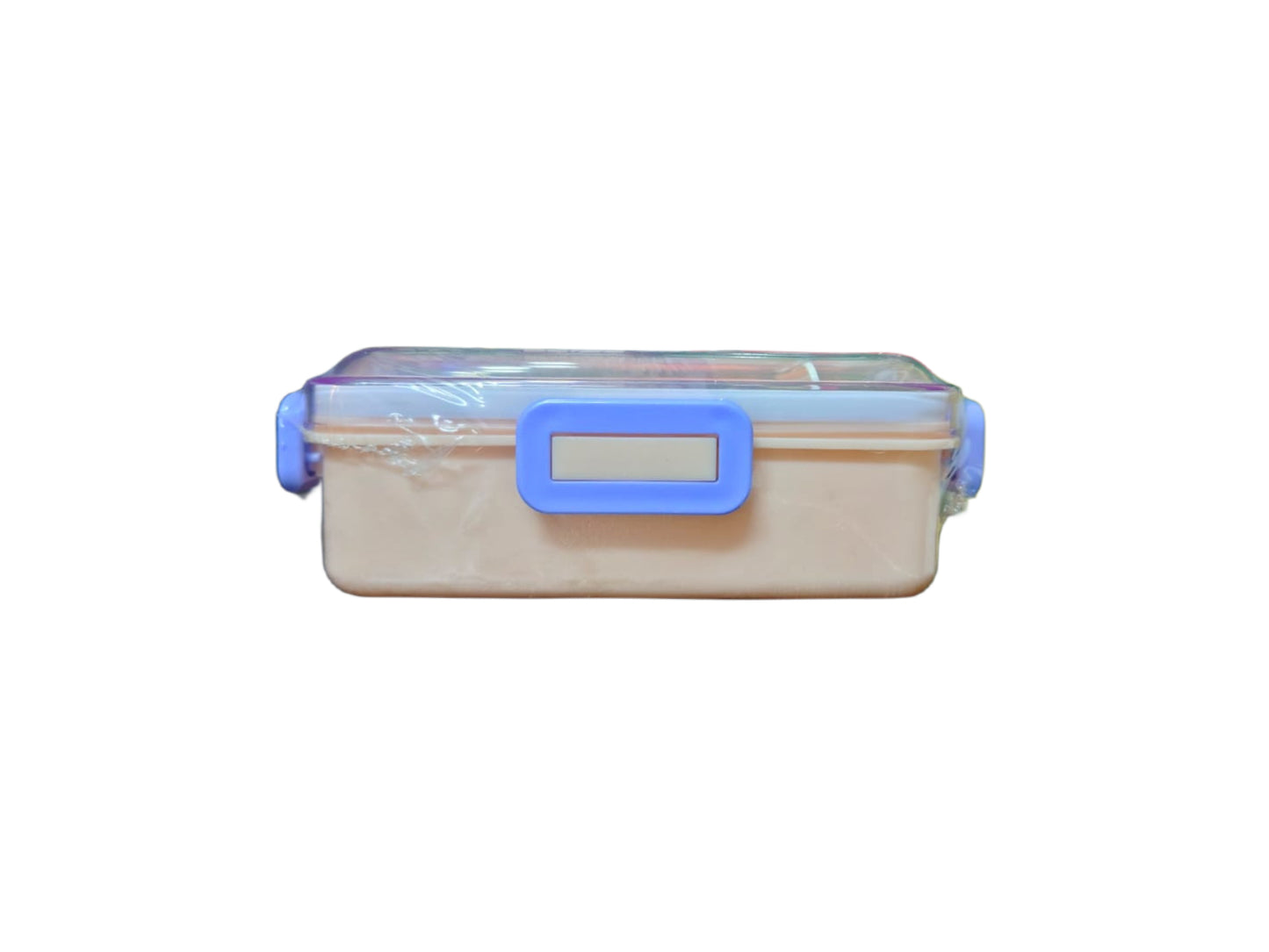 CUTE LUNCH BOX WITH SPOON/FOLK AND ADJUSTABLE PARTITION