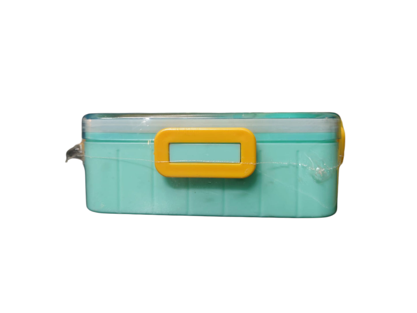 CUTE ANIMALS THEME LUNCH BOX WITH FORK N SPOON AND SAUCE BOX