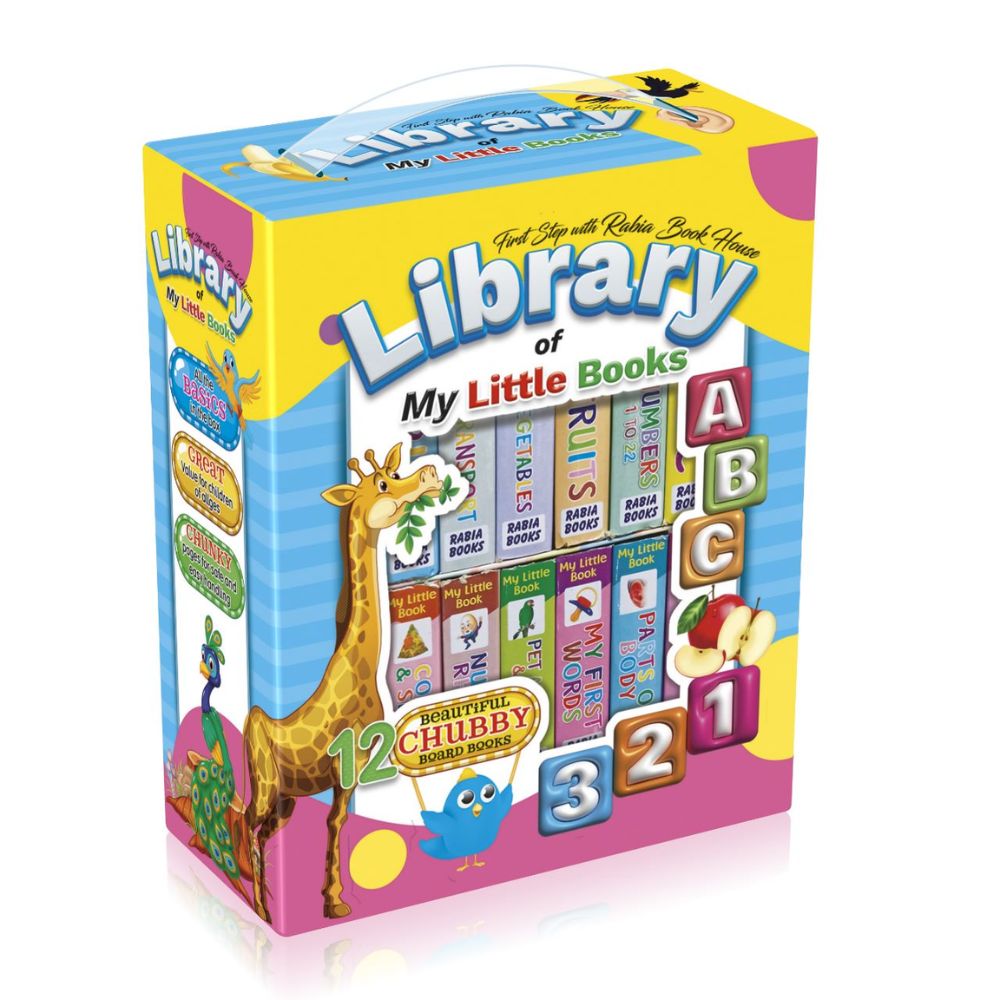 MY MINI PRESCHOOL LIBRARY ABC 123