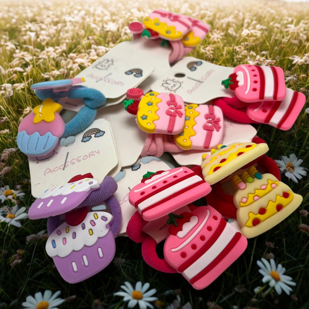 Cute Girl Hair Bands Pack of 10 Pairs