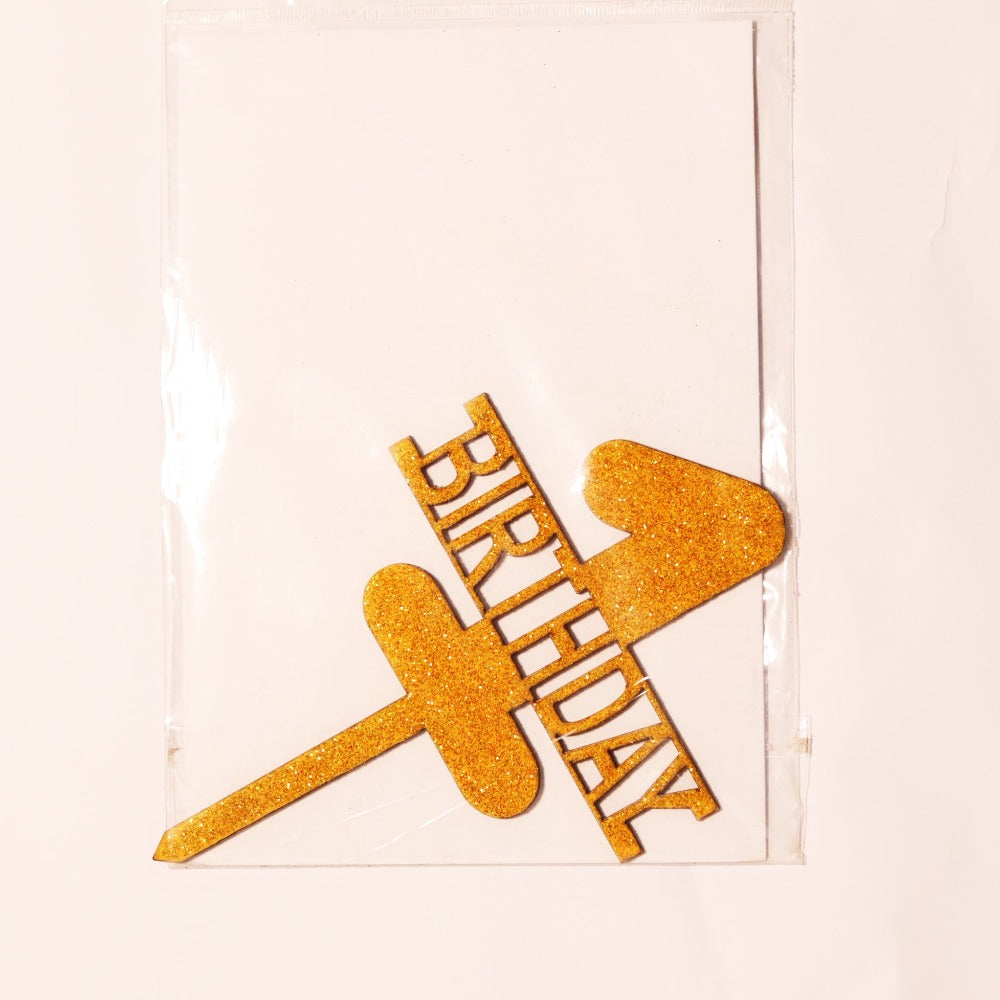 CAKE TOPPER GLITTER