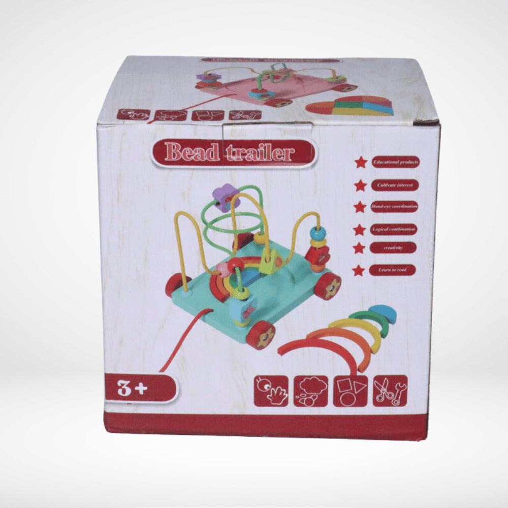 BEADS TRAILER WOODEN TOY WP-042