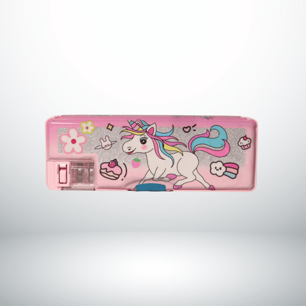 DOUBLE SIDED MAGNETIC GEOMETRY BOX UNICORN S-303