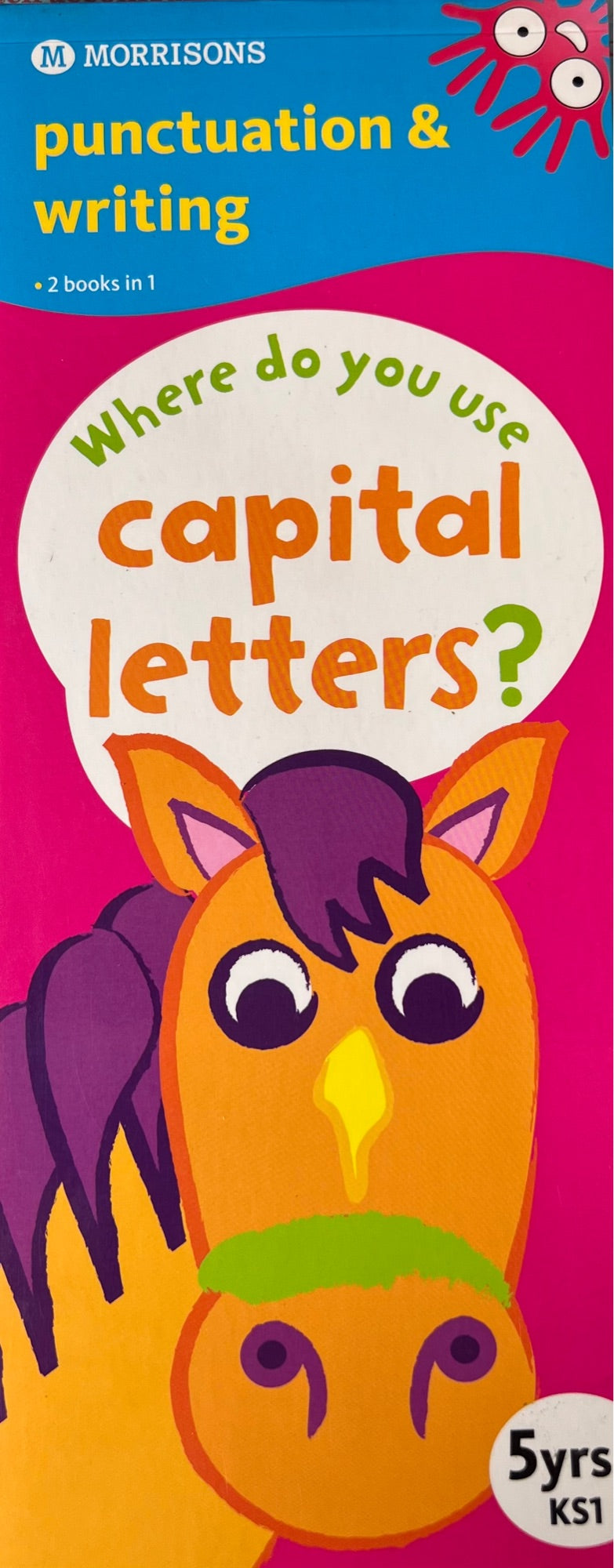 MORRISONS PUNCTUATION & WRITING WHERE DO YOU USE CAPITAL LETTERS?