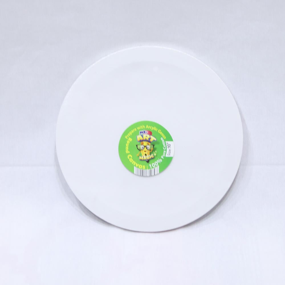 PREMIUM WHITE CANVAS ROUND 10" 3210