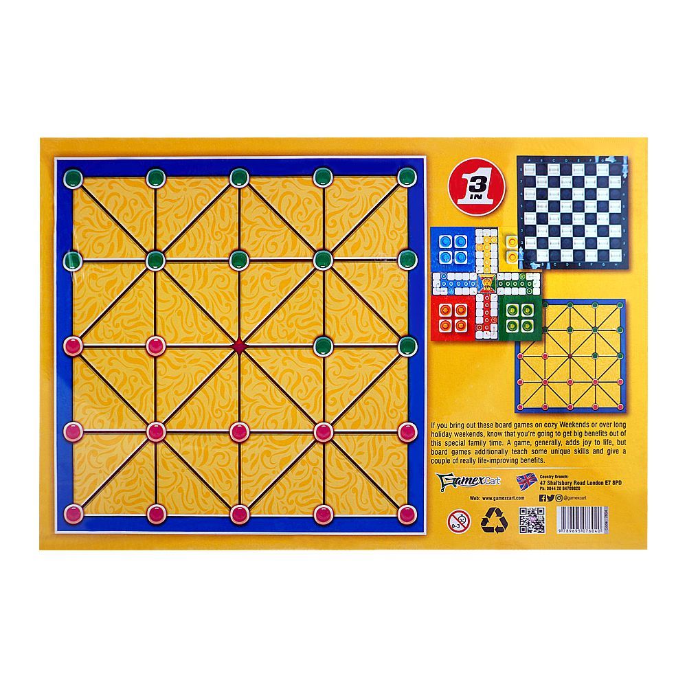 3-IN-1 ORDINARY CHESS & LUDO