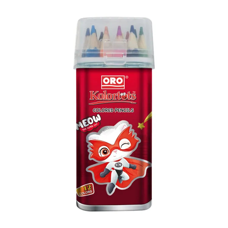 ORO KOLORTOTS COLOR PENCIL HALF 12PCS 102