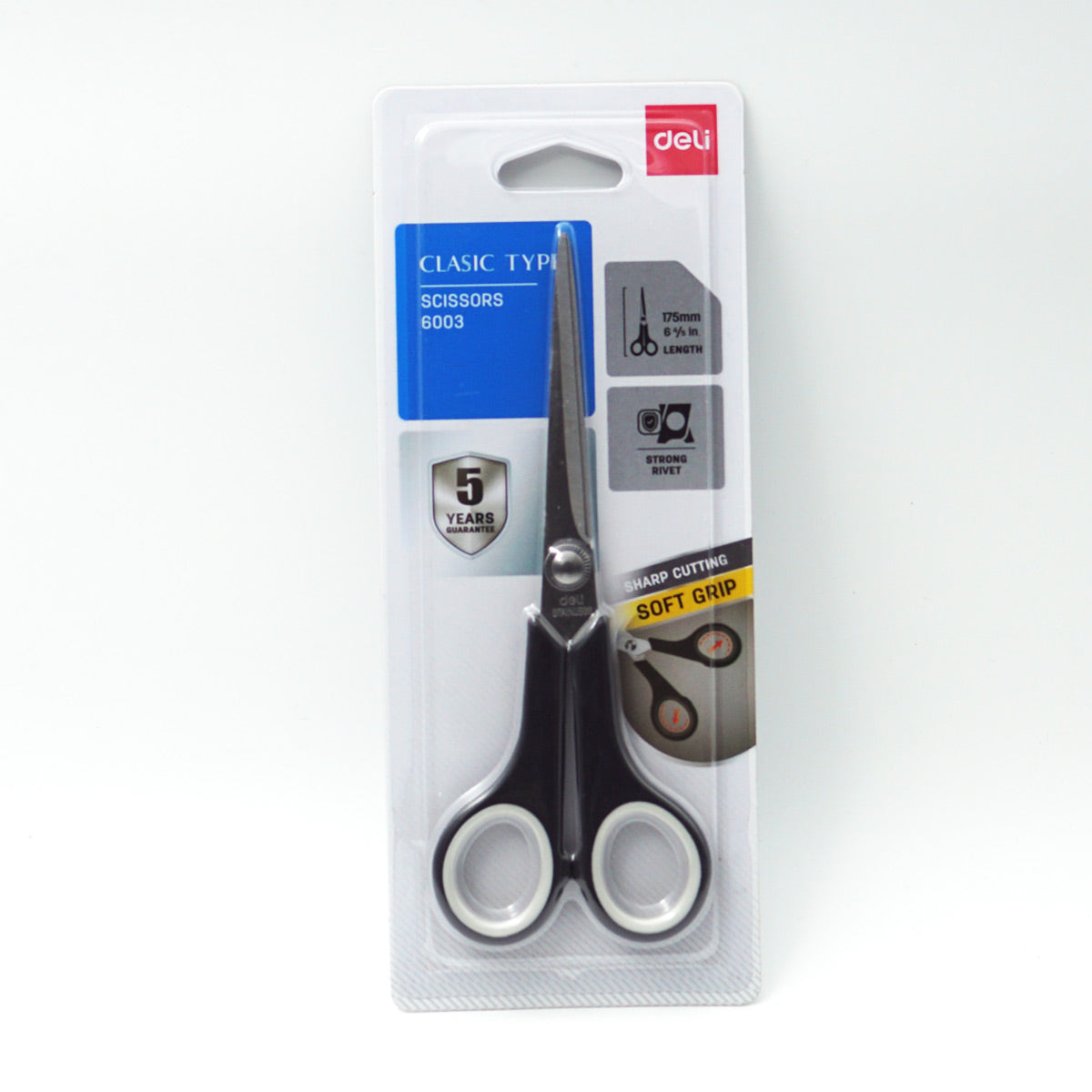 DELI CLASSIC SCISSORS 6003 SHARP CUTTING