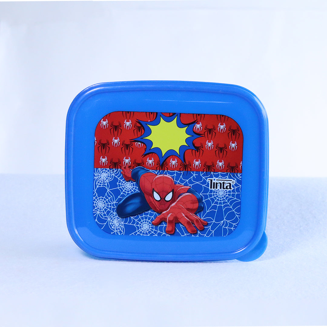 SPIDERMAN SANDWICH BOX FOR SCHOOL KIDS TINTA