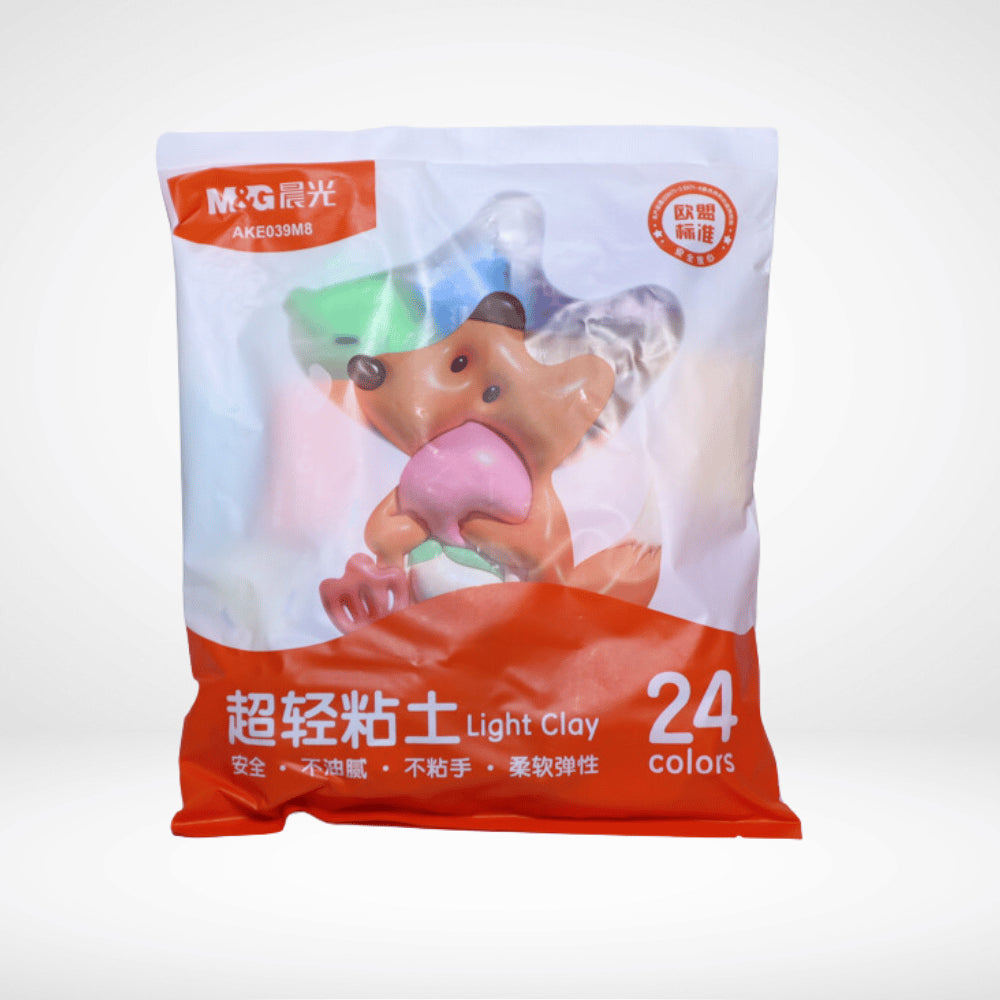 M&G FOAMIC LIGHT CLAY 24 COLORS