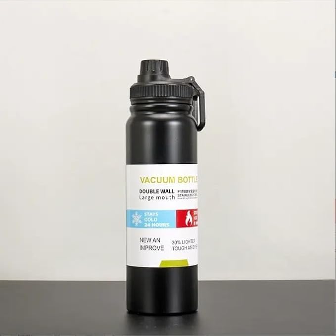 WATER BOTTLE VACUUM STAINLESS STEEL 800ML