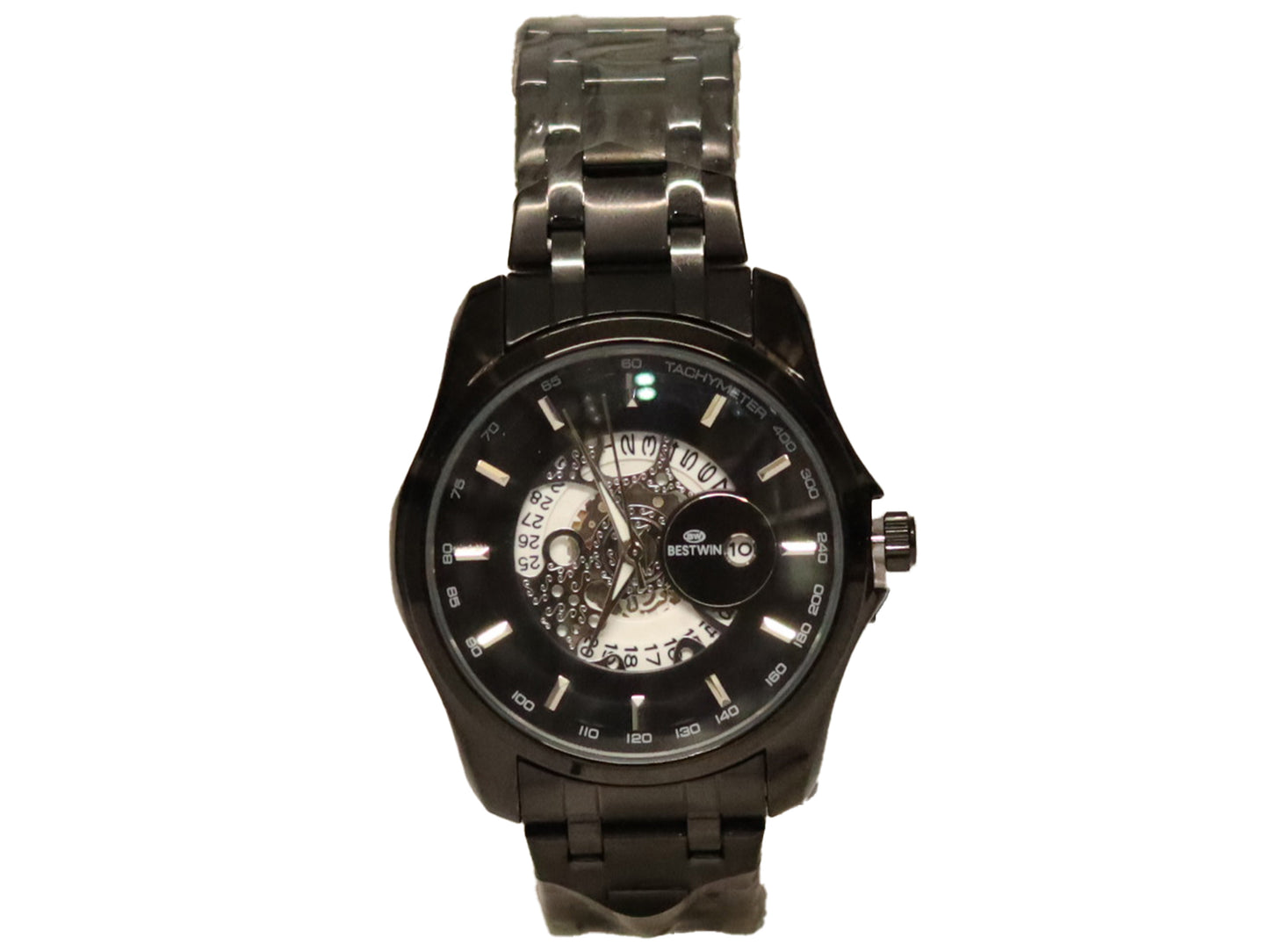 BEST WIN BLACK WRIST WATCH FOR MEN