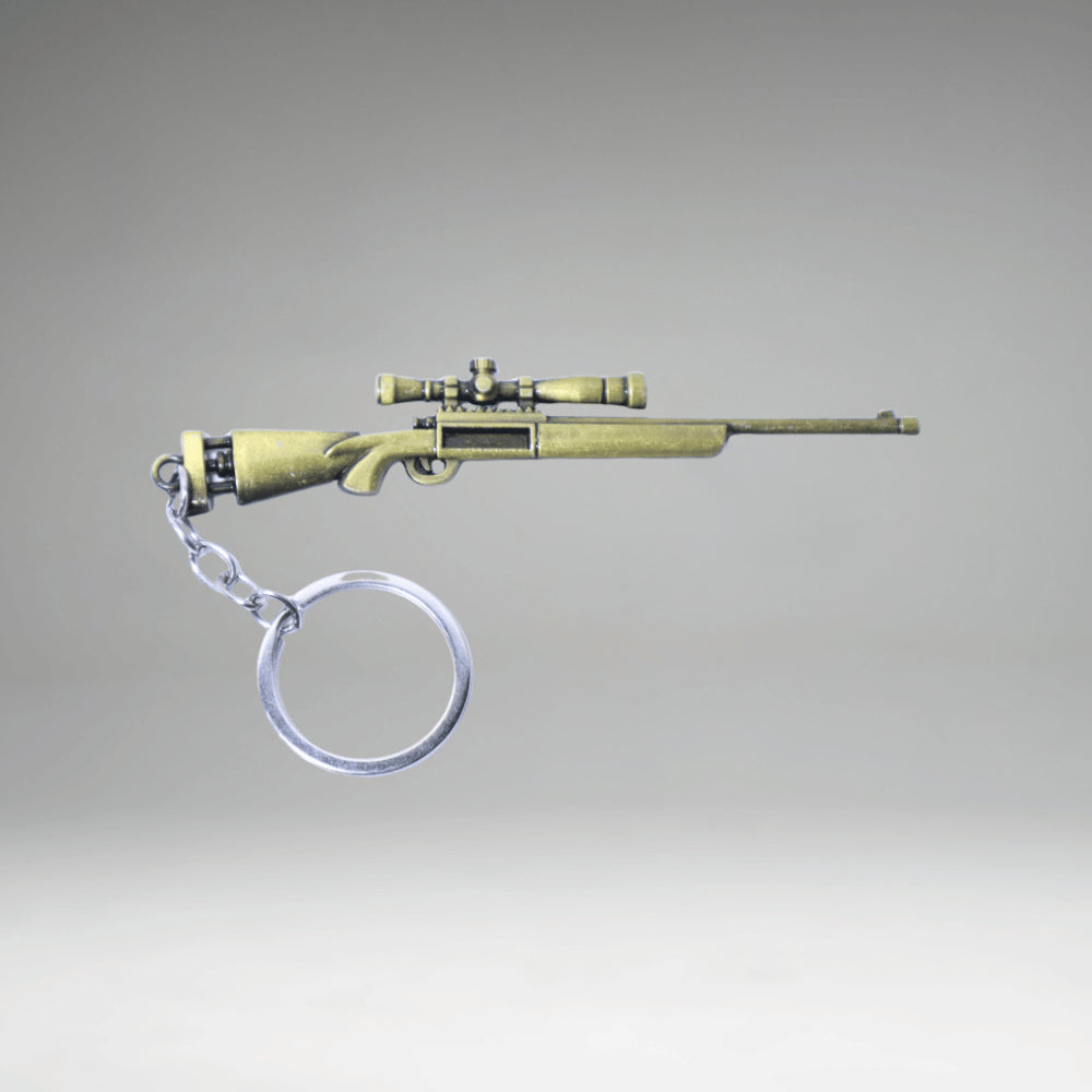 METAL ASSAULT RIFLES KEY CHAIN