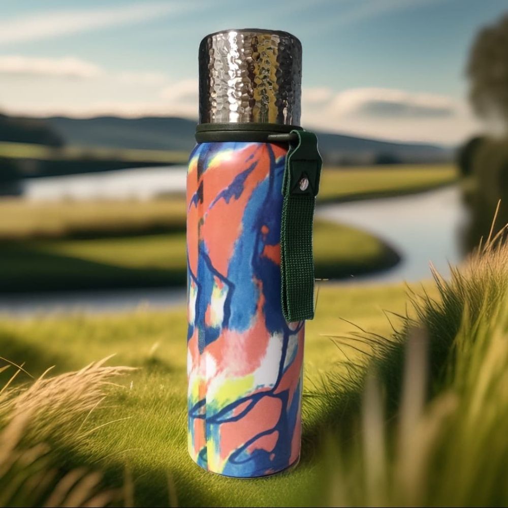 Wildflowers Insulated Water Bottle Stainless Steel Metal Insulated Thermos