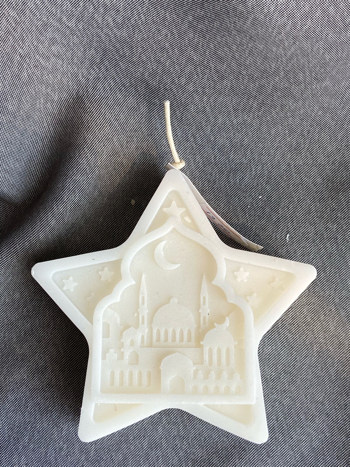 ISLAMIC STAR HANDMADE CANDLE