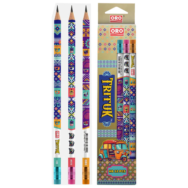 ORO TRITUK LEAD PENCIL WITH ERASER 515