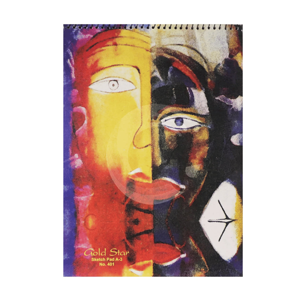GOLD STAR SKETCH PAD A3 401