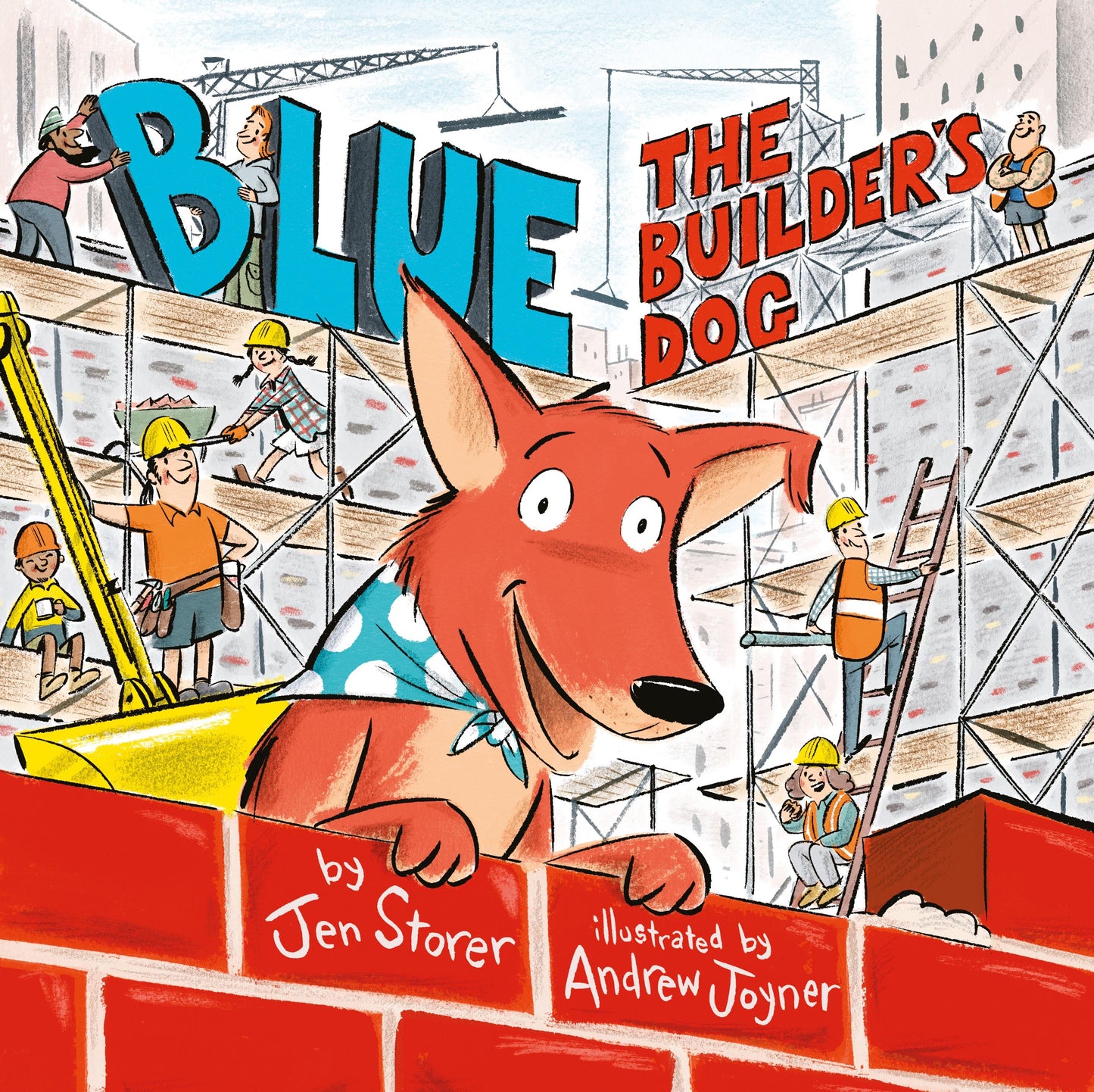 BLUE THE BUILDERS DOG