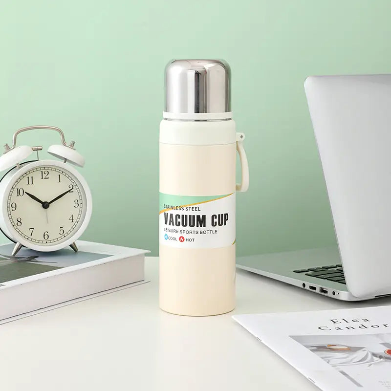 WATER BOTTLE VACUUM CUP STAINLESS STEEL 700ML WB-8166