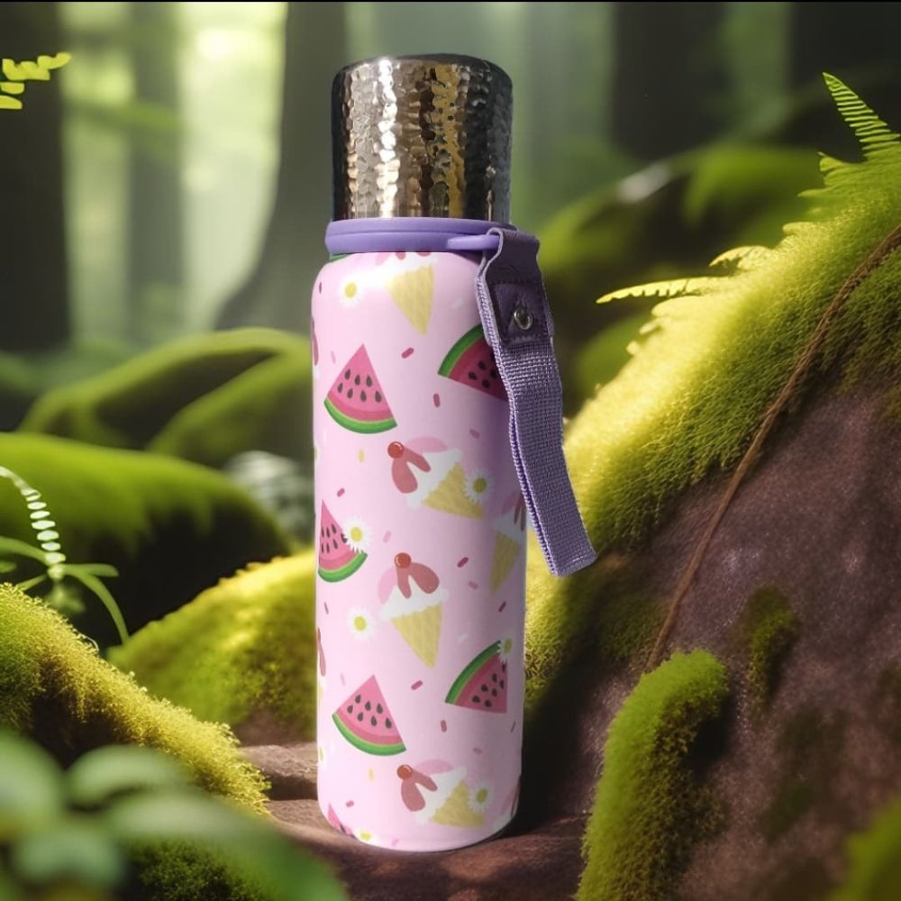Wildflowers Insulated Water Bottle Stainless Steel Metal Insulated Thermos